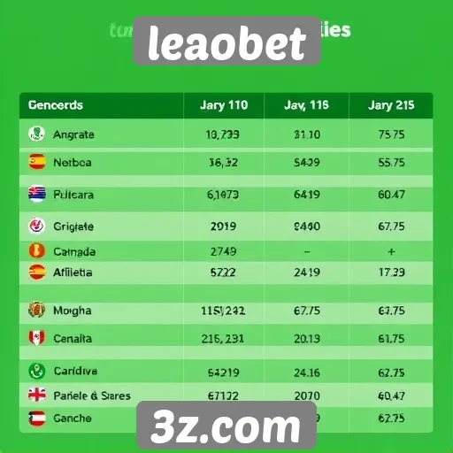 Comparativo de odds entre leaobet e concorrentes
