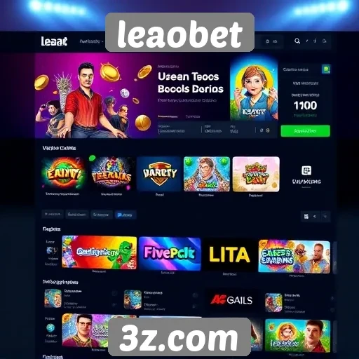 plataforma de jogos leaoBet melhora interface de usuário